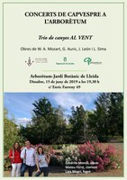 Concert de capvespre a l’Arborètum-Jardí Botànic de Lleida