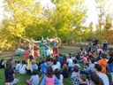 Èxit en l’animació teatral amb jocs representada a l’Arborètum-Jardí Botànic de Lleida